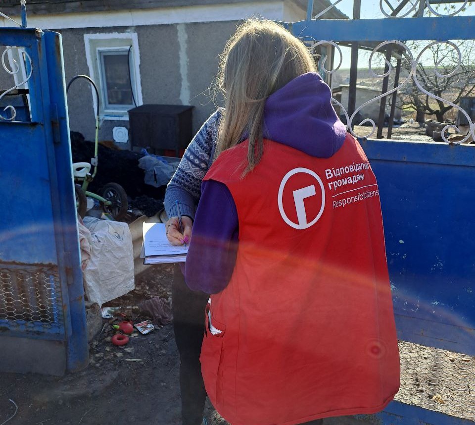 Operational aid for those affected in Yarova: 23 households received support