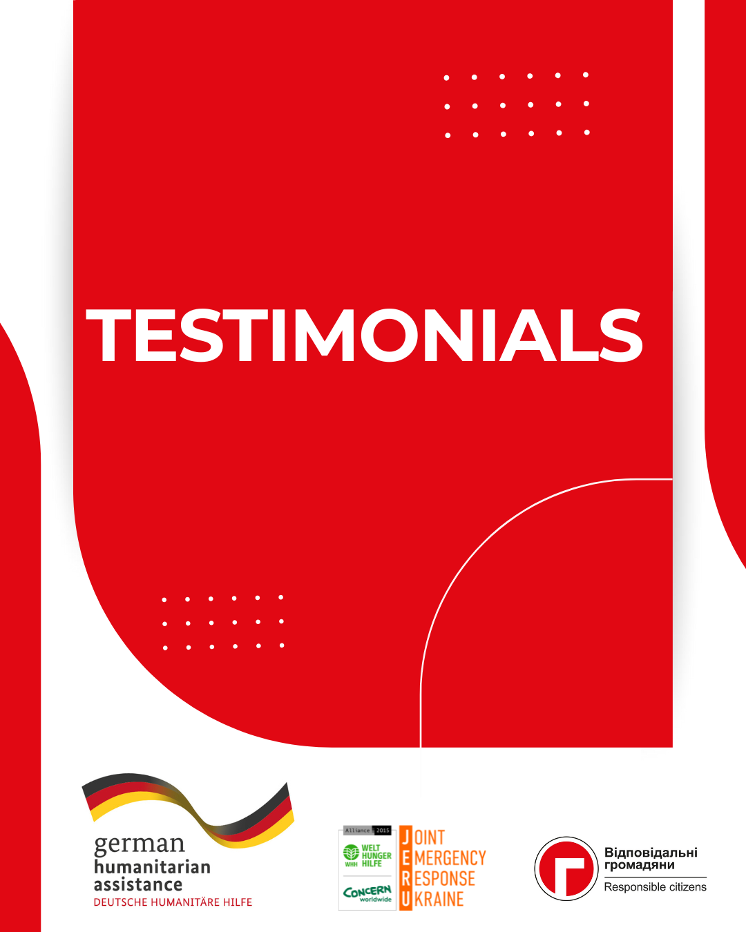 “This support helps us hold on and brings back hope”