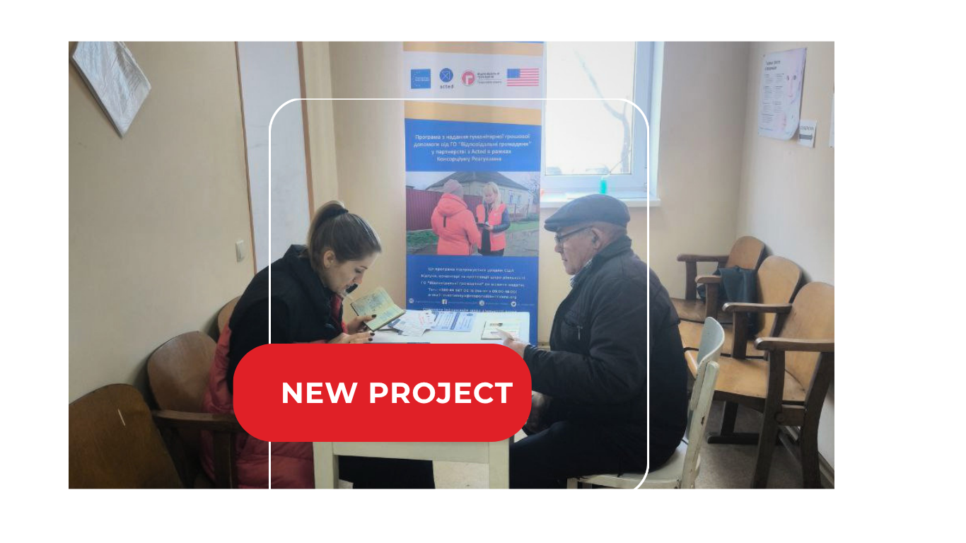 A cash assistance programme for war-affected families has been launched in three regions of Ukraine